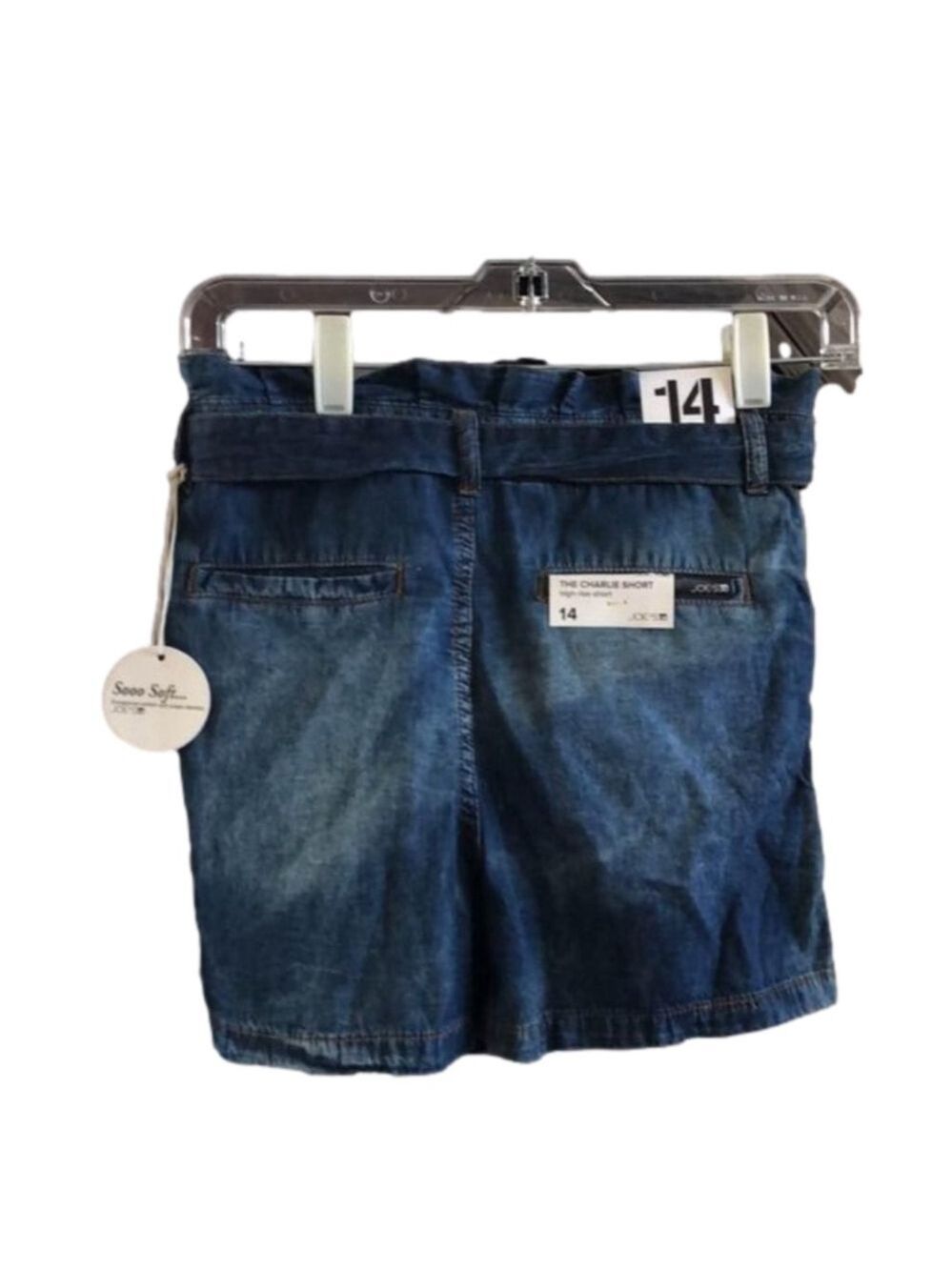 Joe’s the Charlie short high rise girls size 14 - Picture 3 of 3